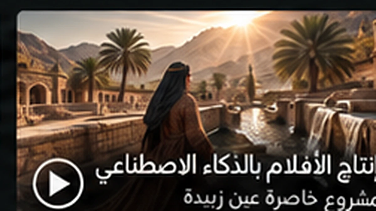 إنتاج الأفلام بالذكاء الاصطناعي